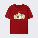 Halloween Growing A Little Boo Funny Pregnancy Spooky T-Shirt