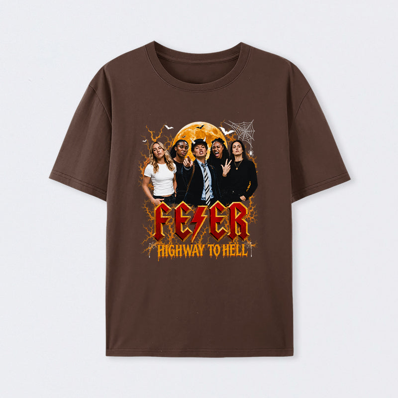 Halloween Funny Fever Basketball Gift T-Shirt