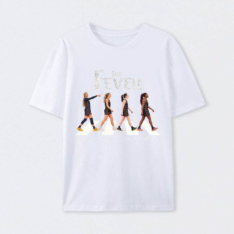 The Fever Abbey Road Basketball Vintage T-Shirt
