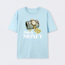 Time is Money Graphic Print T-Shirt