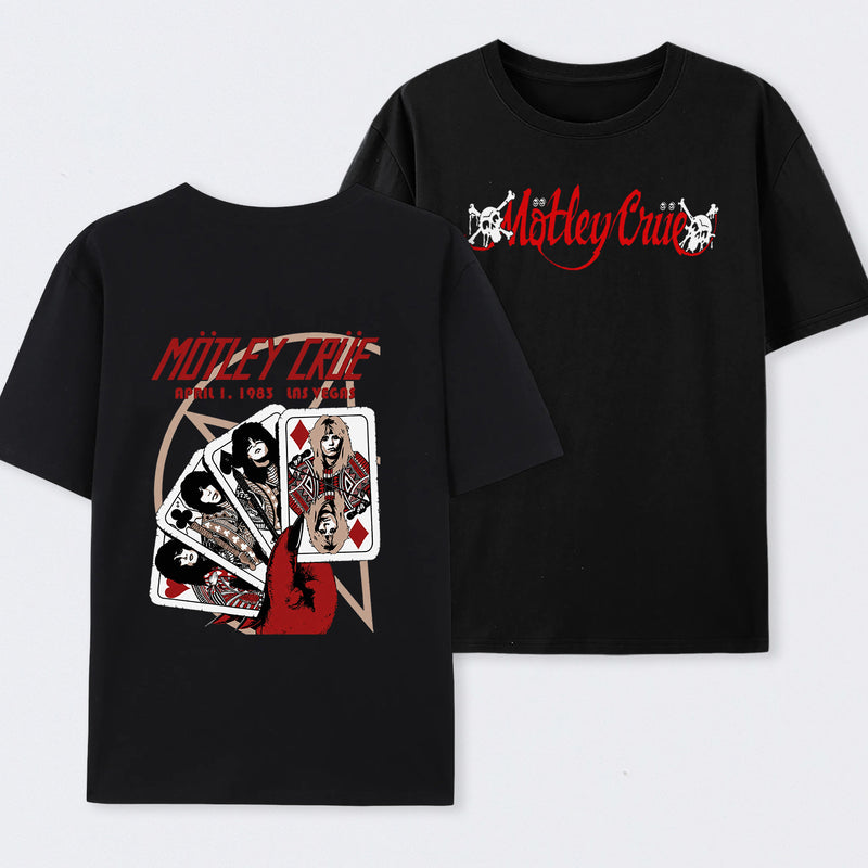 Motley Crue Rock Band Classic T-Shirt