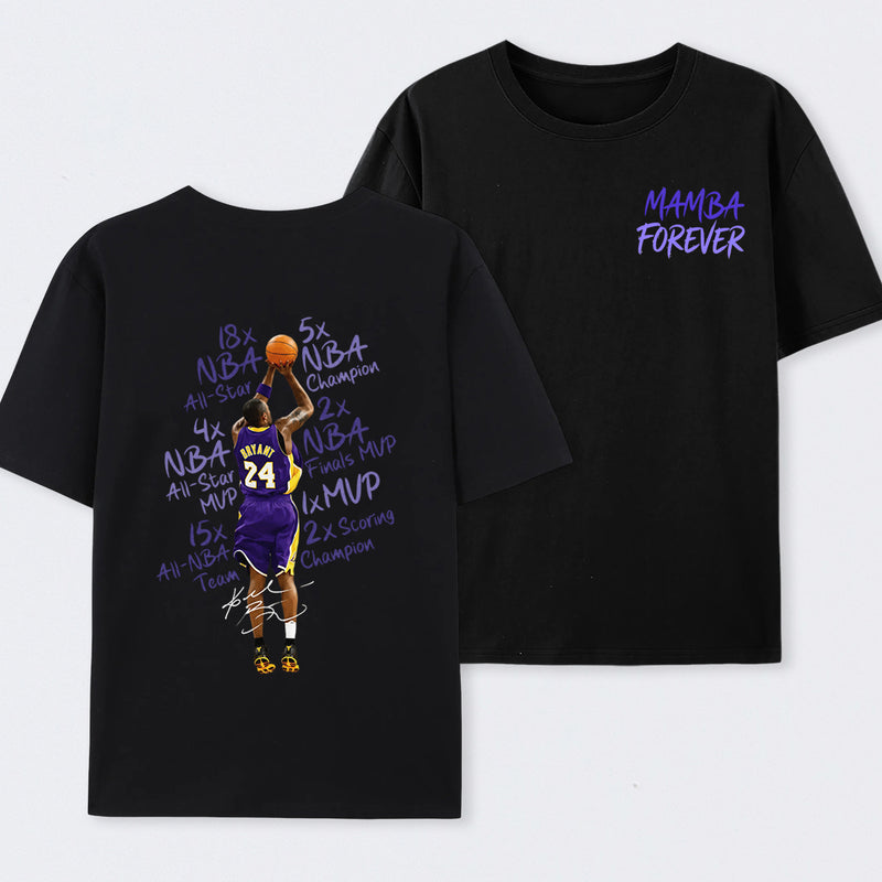 Kobe Bryant Mamba Forever Basketball T-Shirt