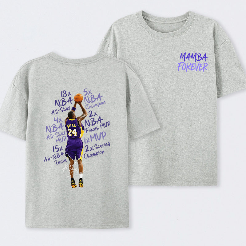 Kobe Bryant Mamba Forever Basketball T-Shirt