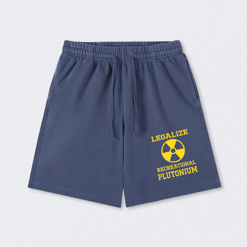 Legalize Recreational Plutonium Washed Shorts