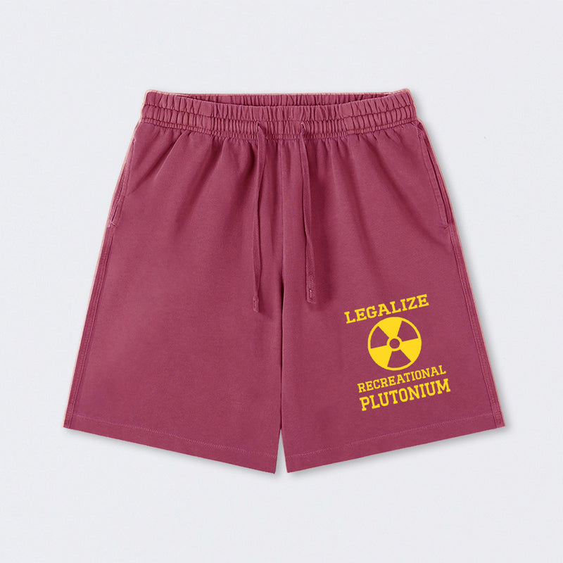 Legalize Recreational Plutonium Washed Shorts