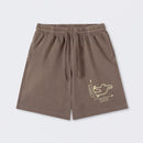 Rabbit or Duck Funny Washed Shorts