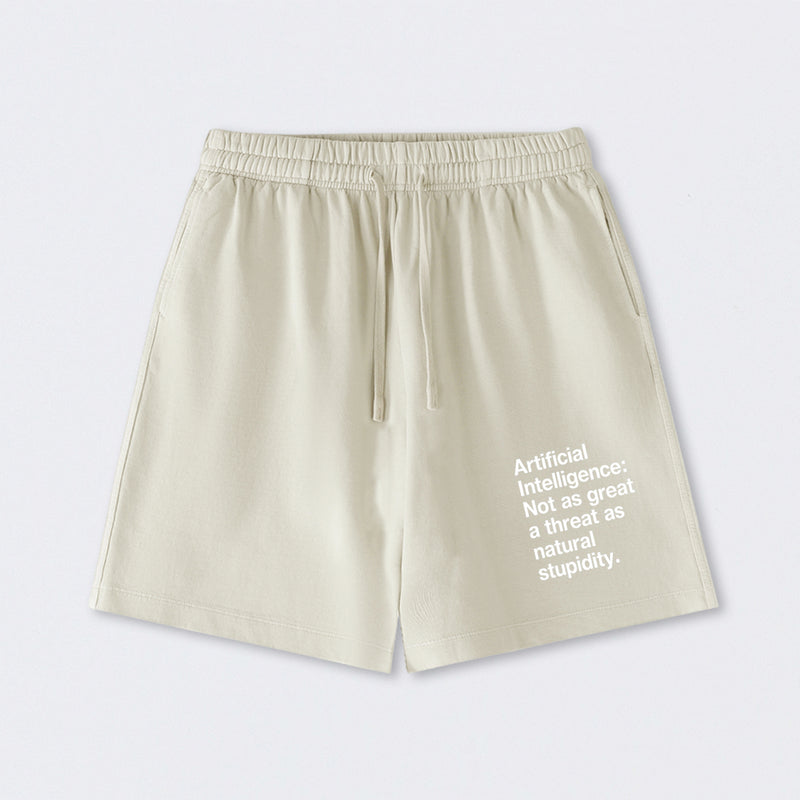 Artificial Intelligence Washed Shorts