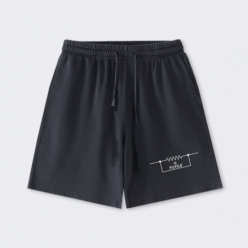Funny Engineer Resistor Science Washed Shorts