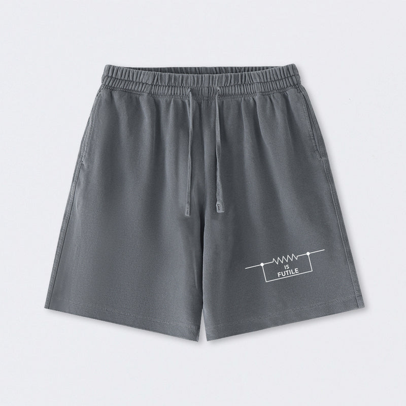 Funny Engineer Resistor Science Washed Shorts