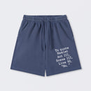 To Quote Hamlet Washed Shorts