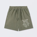 To Quote Hamlet Washed Shorts