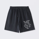 To Quote Hamlet Washed Shorts