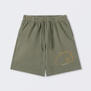 Fibonacci Math Art Science Engineer Washed Shorts