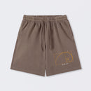 Fibonacci Math Art Science Engineer Washed Shorts