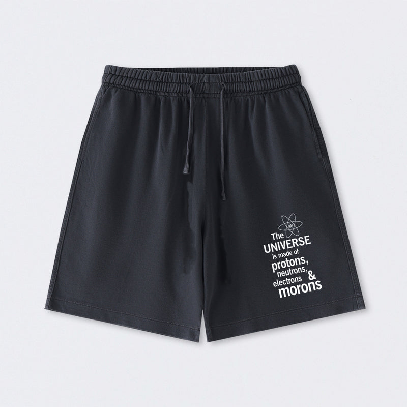 The composition of the universe Science Washed Shorts