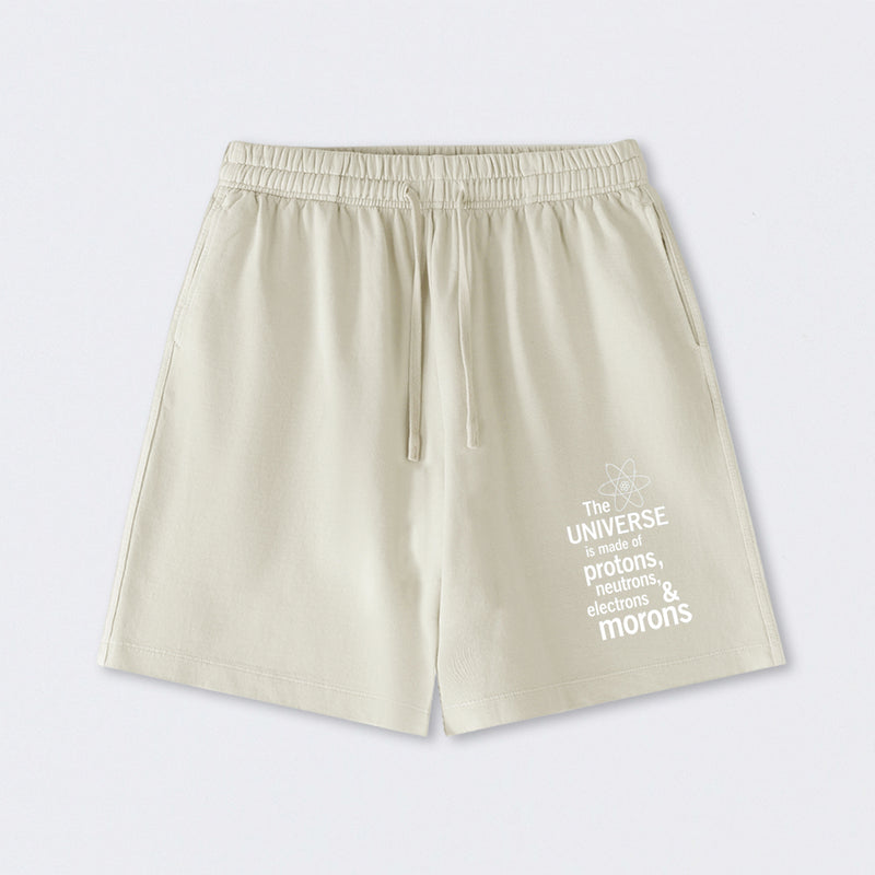 The composition of the universe Science Washed Shorts