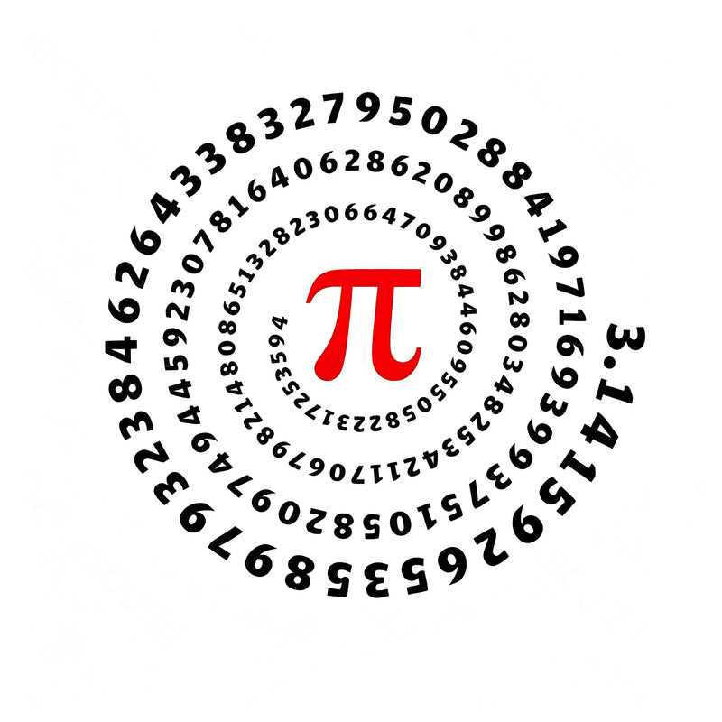 Pi Science Number Sequence Classic Washed Shorts
