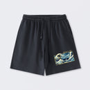 The Great Fibonacci Wave Science Washed Shorts