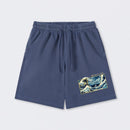 The Great Fibonacci Wave Science Washed Shorts
