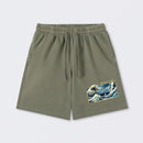 The Great Fibonacci Wave Science Washed Shorts