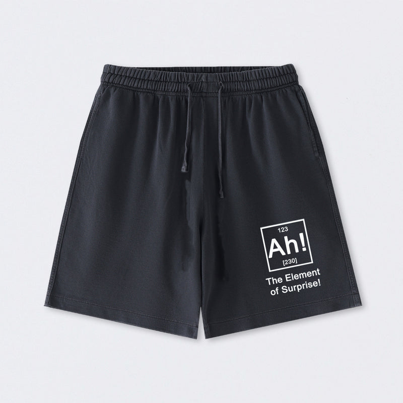 Ah! The element of surprise Washed Shorts