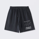 Alcohol Is A Solution Washed Shorts