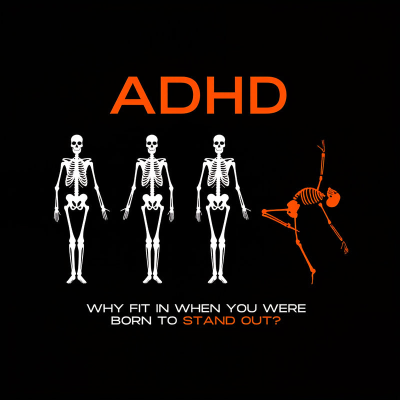 ADHD AWARENESS Washed Shorts