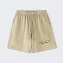 Normal Distribution Dinosaur Washed Shorts