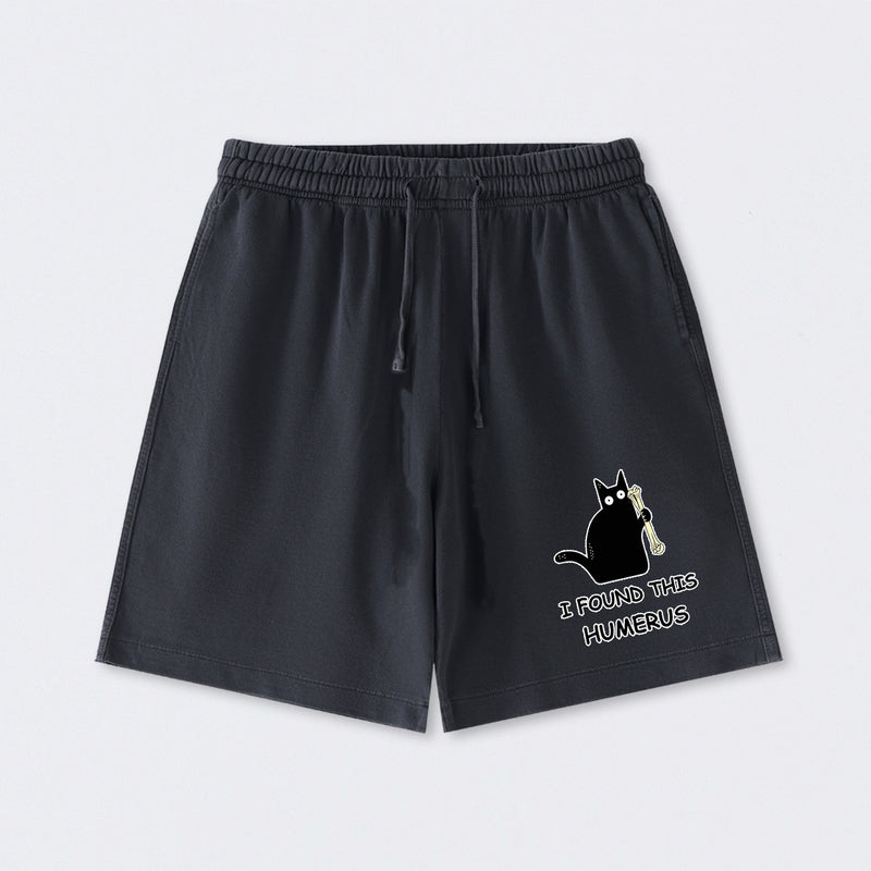 I Found This Humerus Washed Shorts