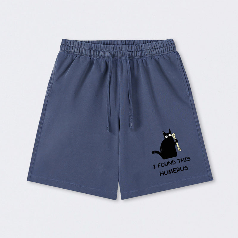 I Found This Humerus Washed Shorts