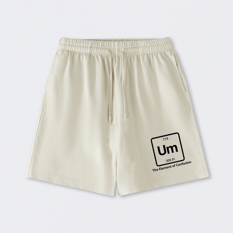 Um The Element of Confusion Washed Shorts