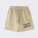 Your Opinion is not Statistically Significant Washed Shorts