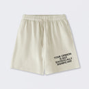Your Opinion is not Statistically Significant Washed Shorts