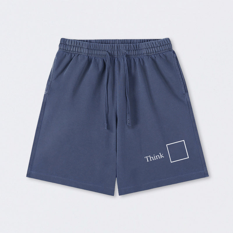 Think Outside the Box Washed Shorts