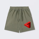 Escher Toy Bricks Washed Shorts