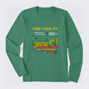 Can I Lick It Periodic Table Long Sleeve T-Shirt