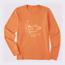 Rabbit or Duck Funny Long Sleeve T-Shirt