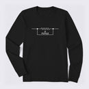 Funny Engineer Resistor Science Long Sleeve T-Shirt