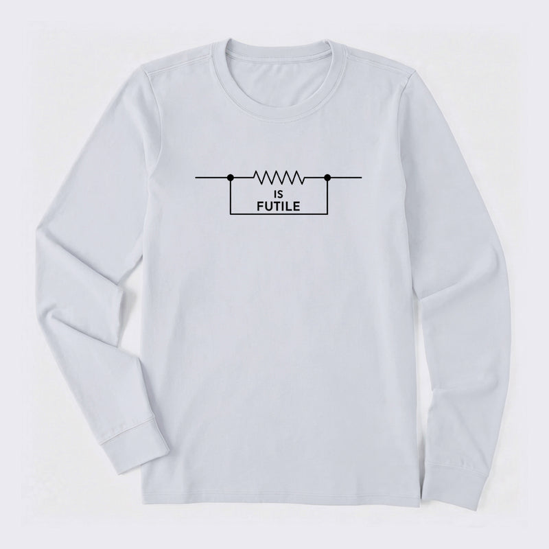 Funny Engineer Resistor Science Long Sleeve T-Shirt