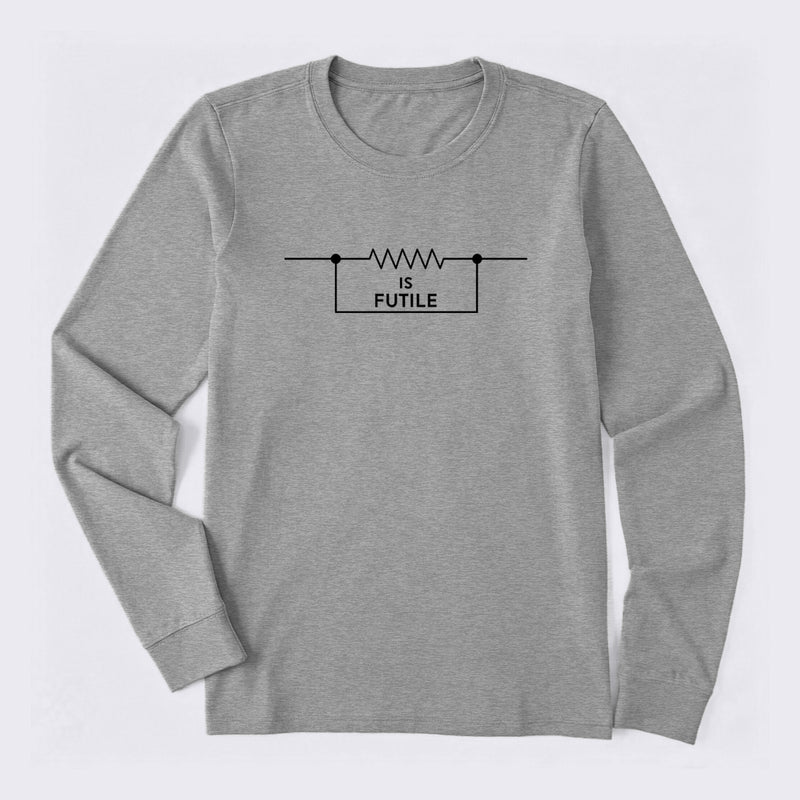 Funny Engineer Resistor Science Long Sleeve T-Shirt