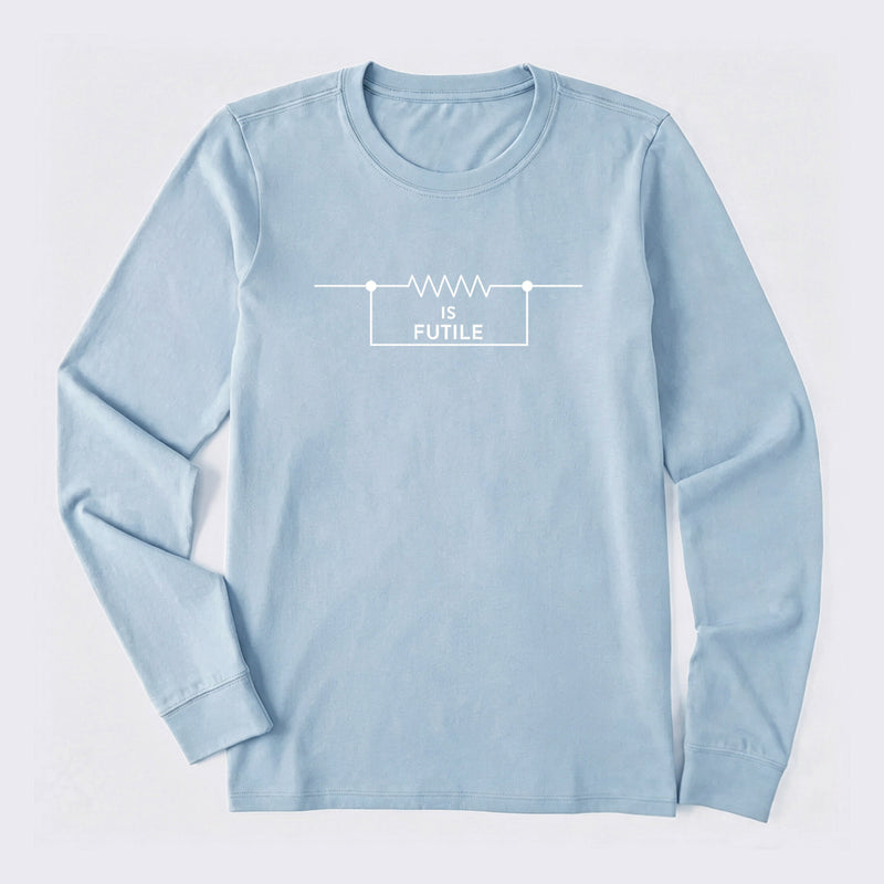 Funny Engineer Resistor Science Long Sleeve T-Shirt