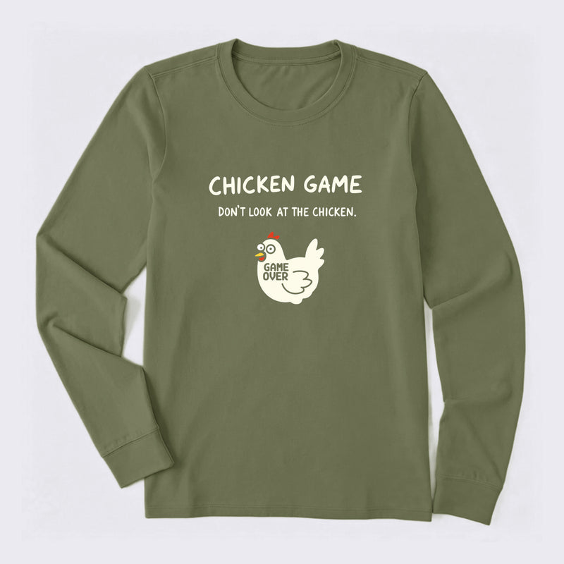 Chicken Game Long Sleeve T-Shirt