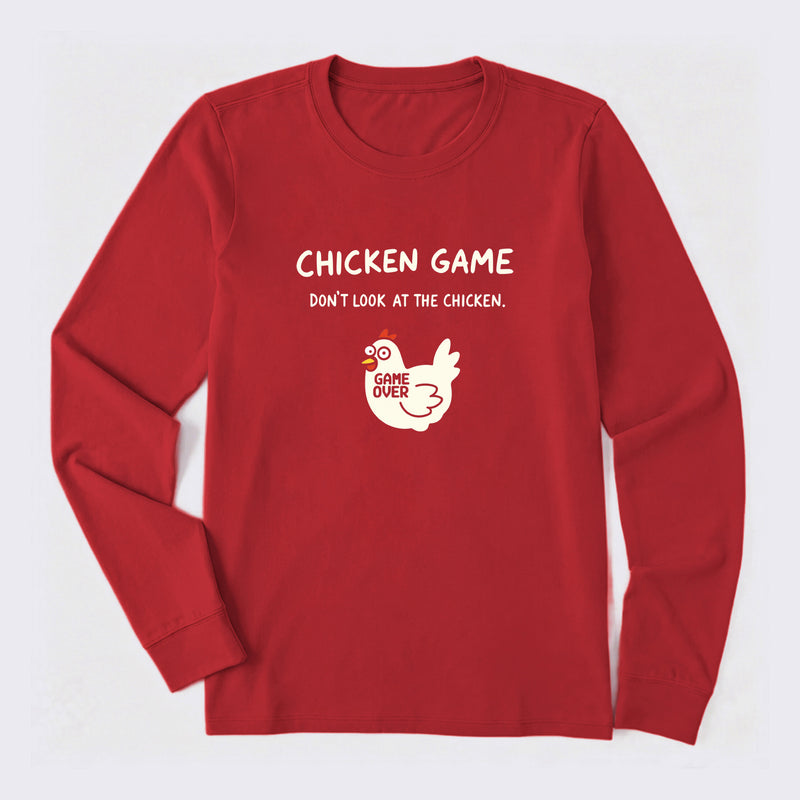 Chicken Game Long Sleeve T-Shirt
