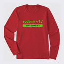 Sudo Linux Programming Command Long Sleeve T-Shirt