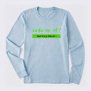 Sudo Linux Programming Command Long Sleeve T-Shirt