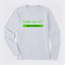 Sudo Linux Programming Command Long Sleeve T-Shirt