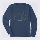 Fibonacci Math Art Science Engineer Long Sleeve T-Shirt