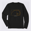 Fibonacci Math Art Science Engineer Long Sleeve T-Shirt