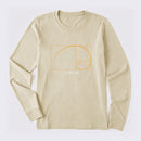 Fibonacci Math Art Science Engineer Long Sleeve T-Shirt