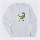 Equations Of Motion Science Velociraptor Long Sleeve T-Shirt